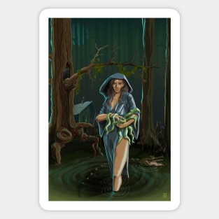 Swamp Witch Sticker